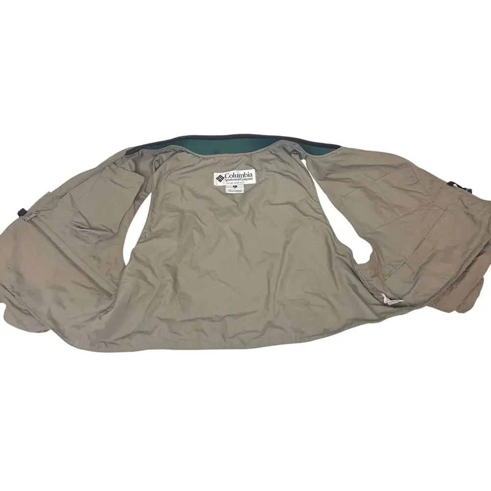 Columbia Vintage Men’s Sportswear Utility Multi Pocket Fishing Vest L